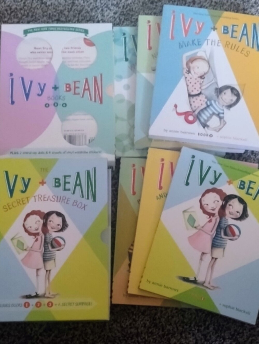 Ivy + Bean Complete Set Books‎ 1–9 Early Chapter Books for Girls and Kids